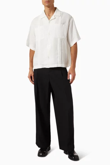 Guayabera Shirt in Linen