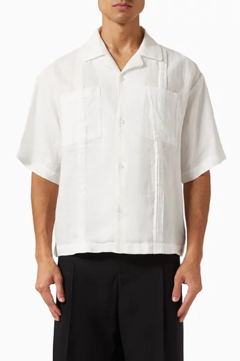 Guayabera Shirt in Linen