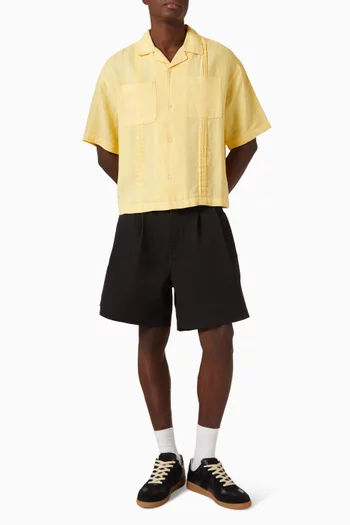 Guayabera Shirt in Linen