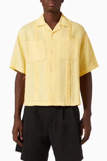 Guayabera Shirt in Linen