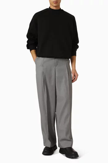 Tailored Wide Leg Pants