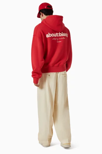 Box Hoodie in Cotton-jersey