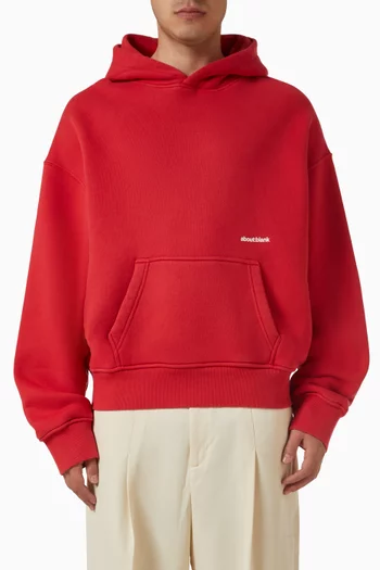 Box Hoodie in Cotton-jersey