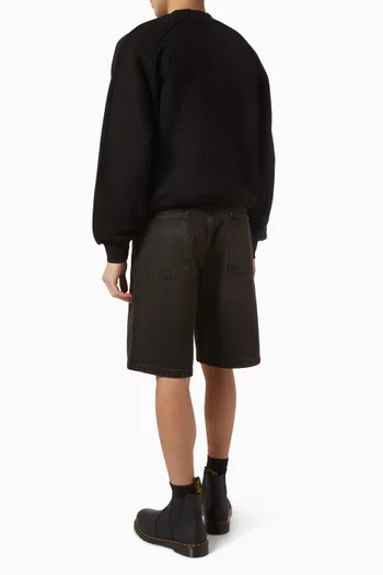 Insignia Sweatshirt in Cotton-fleece