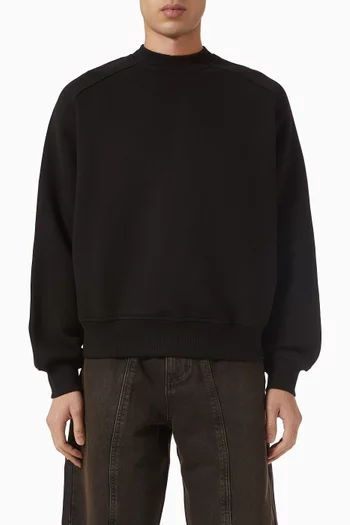 Insignia Sweatshirt in Cotton-fleece