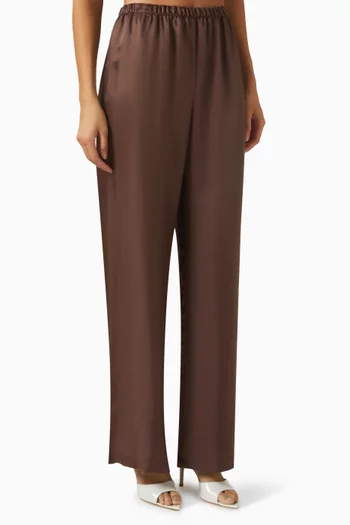 Fluid Pants in Twill