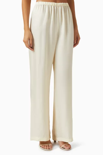 Fluid Pants in Twill