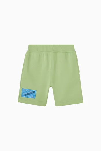 Benny Badge Relaxed Sweatshorts
