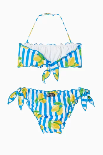 Emy Bandeau Frou Frou Bikini Set
