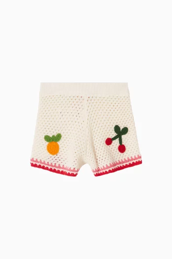 Yvette Shorts in Cotton-blend