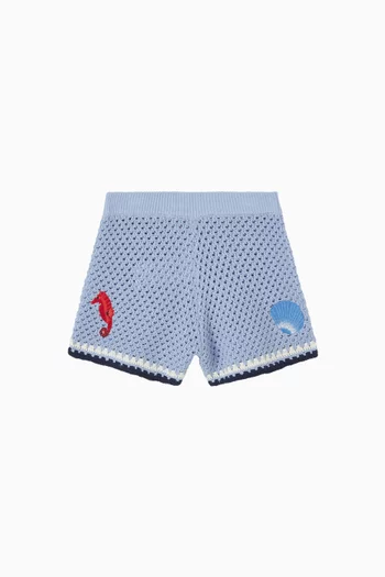 Yvette Shorts in Cotton-blend