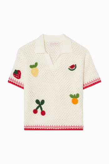 Pixie Polo Shirt in Knit
