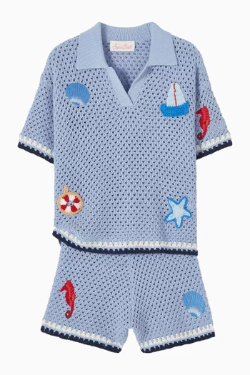 Crochet Pixie Polo Shirt