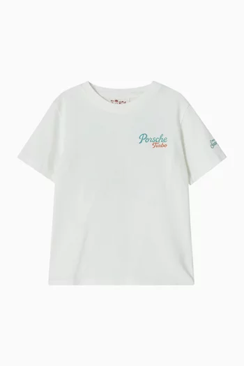Logo-print T-shirt in Jersey