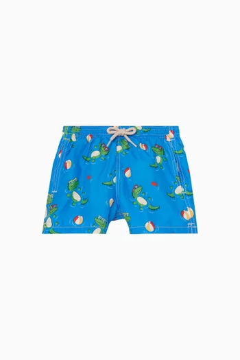 Jean Lighting Ultralight Printed Swim Shorts