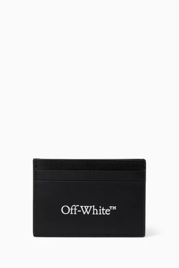 Bookish Card Case in Leather