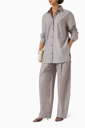 Wendela Oversized Set in Satin