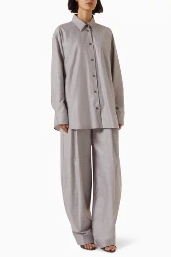 Wendela Oversized Set in Satin