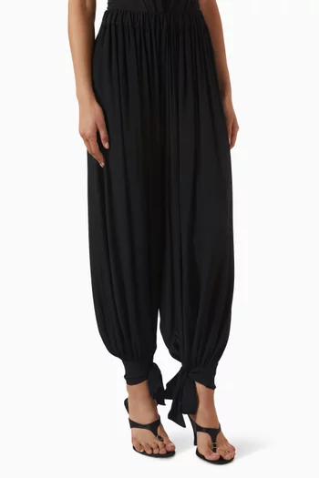Noor Balloon Pants in Cotton-muslin