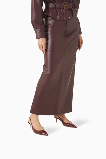 Eternal Edited 63 Slingback Pumps in Patent Leather