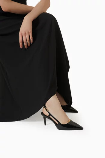 Femme Icon 70 Slingback Pumps in Patent Leather