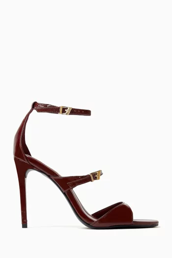100 Sandals in Patent-leather