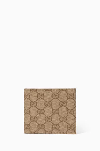 Essence Classic Bi-fold Wallet in GG Canvas