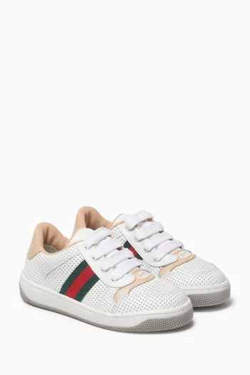GG Sneakers in Leather