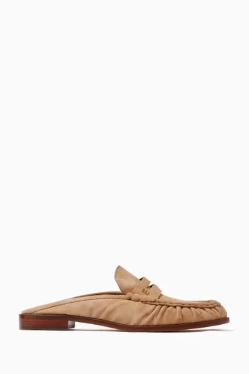 Moca Shop Penny Loafers in Suede