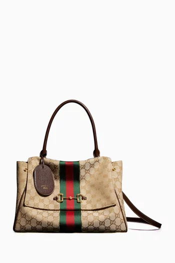 Medium Paparazzo Top-handle Bag in Canvas