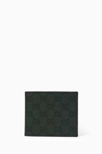 Essence Classic Bi-fold Wallet in GG Canvas