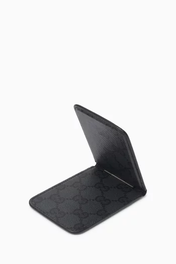 GG Magnetic Card Case in Canvas