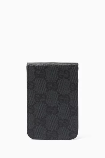 GG Magnetic Card Case in Canvas