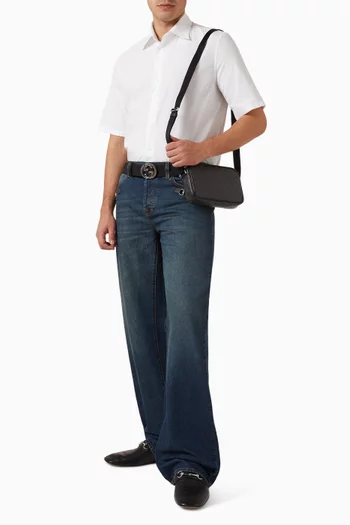 Mini Essence Classic Bag in Coated Canvas