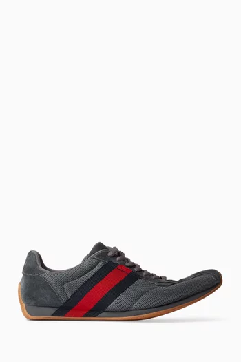 Tempo Sneakers in Mesh & Suede