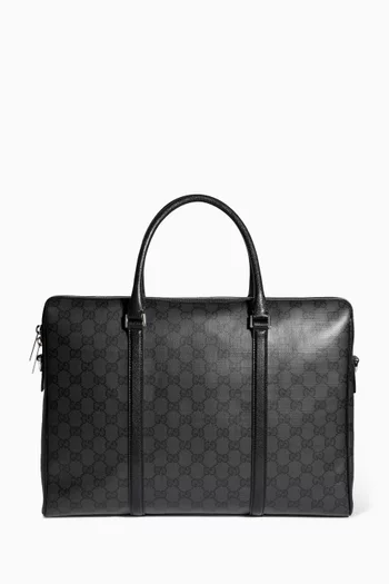Medium Essence Classic Briefcase in GG Canvas