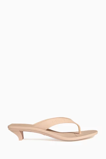 Vittoria Thong Sandals in Rubber