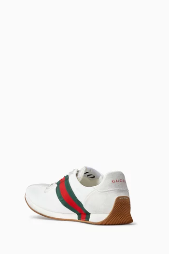 Tempo Sneakers in Mesh & Suede