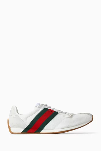 Tempo Sneakers in Mesh & Suede