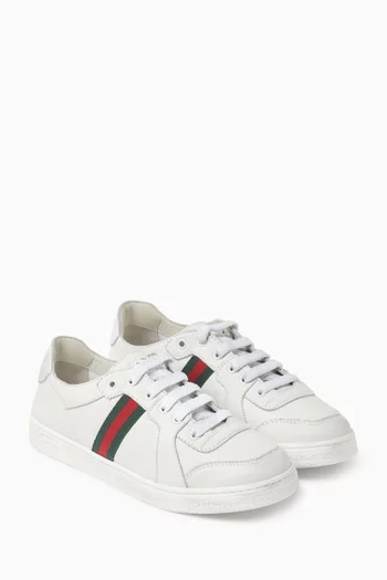 Sneakers in Leather