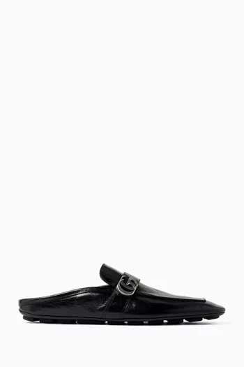 Double G Loafers in Leather