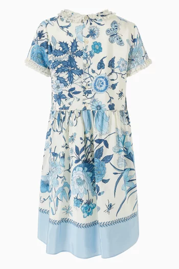 Floral-print Dress