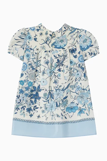 Floral-print Dress