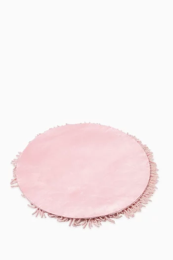 Fringed Beaded Placemat