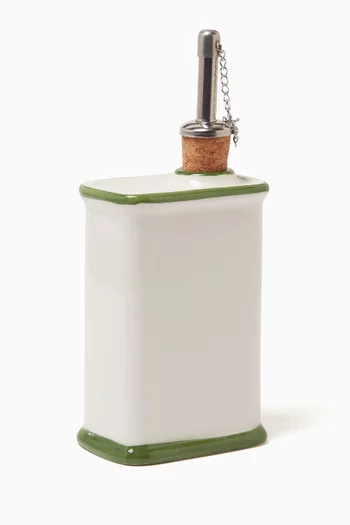 Lemon Oil Bottle in Ceramic