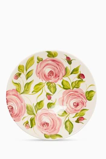 Roses Salad Bowl in Ceramic