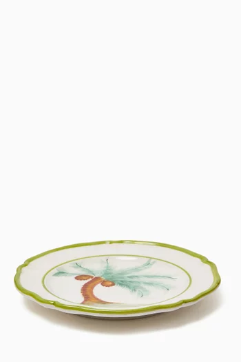 Tree Dessert Plate in Ceramic