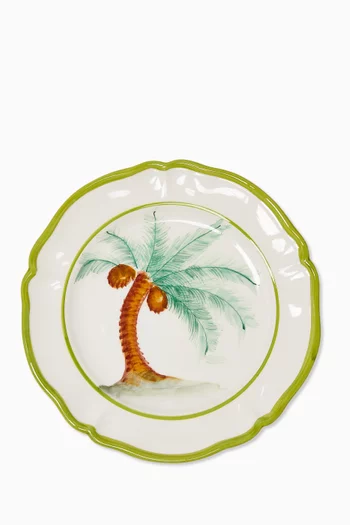Tree Dessert Plate in Ceramic