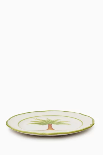 Tree Dinner Plate in Ceramic