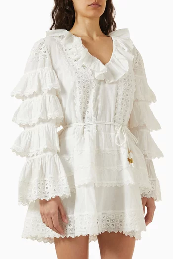 Soledad Ruffled Mini Dress
